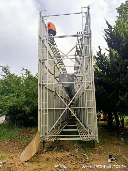 计算书(由乙级及以上资质设计单位出具)- 广告牌设计效果图(含尺寸