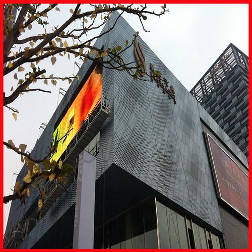 定制冲孔铝单板 打造个性化门头广告牌与幕墙建筑的理想材料
